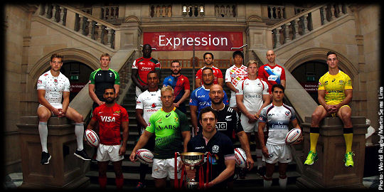 Scotland 7s 2015 Captains